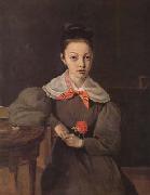 Jean Baptiste Camille  Corot Portrait de Mademoiselle Octavie Sennegon (mk11) china oil painting artist